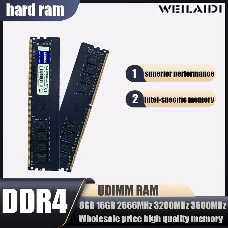   ޸ DDR4, 8GB, 16GB, 2666MHz, 3200MHz, 3600MHz, ũž RAM, 1.2V,    Ƽ , 100 